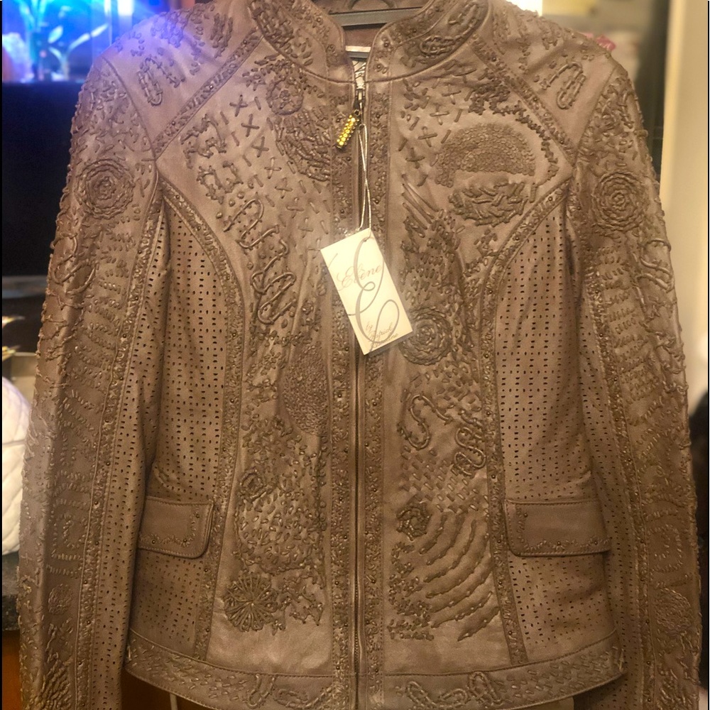 Patrick Assuline Leather Jacket